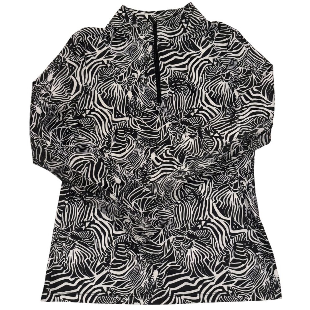Gottex Golf & Tennis Half Zip Top Size Small NEW!
